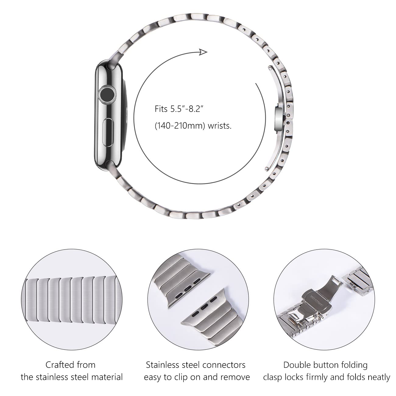 Foto 6 pulgar | Correa Newways para Apple Watch-Venta Internacional
