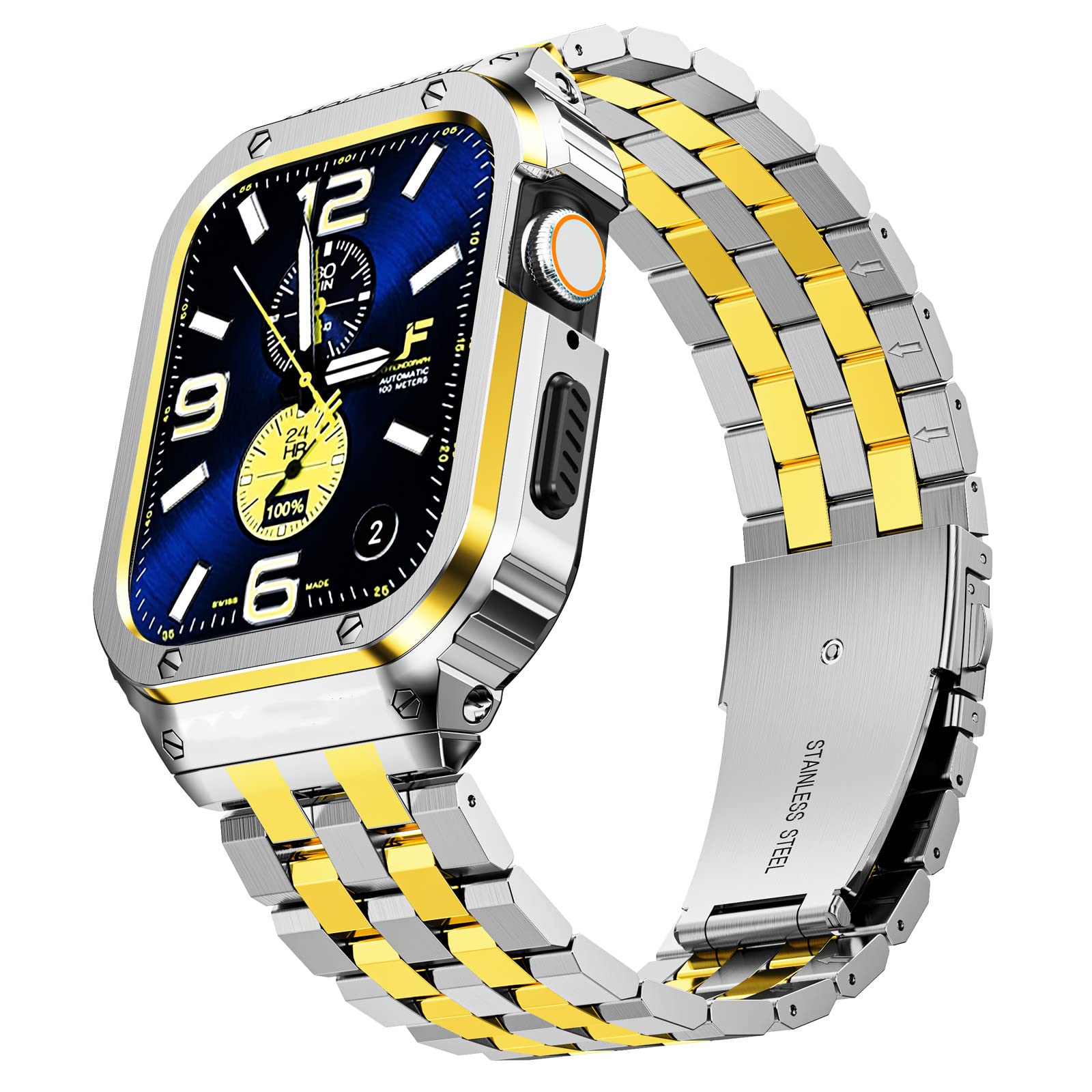 Foto 2 pulgar | Correa de Acero Inoxidable Suplink para Apple Watch - Venta Internacional