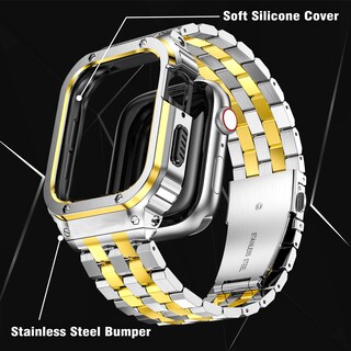 Foto 5 | Correa de Acero Inoxidable Suplink para Apple Watch - Venta Internacional