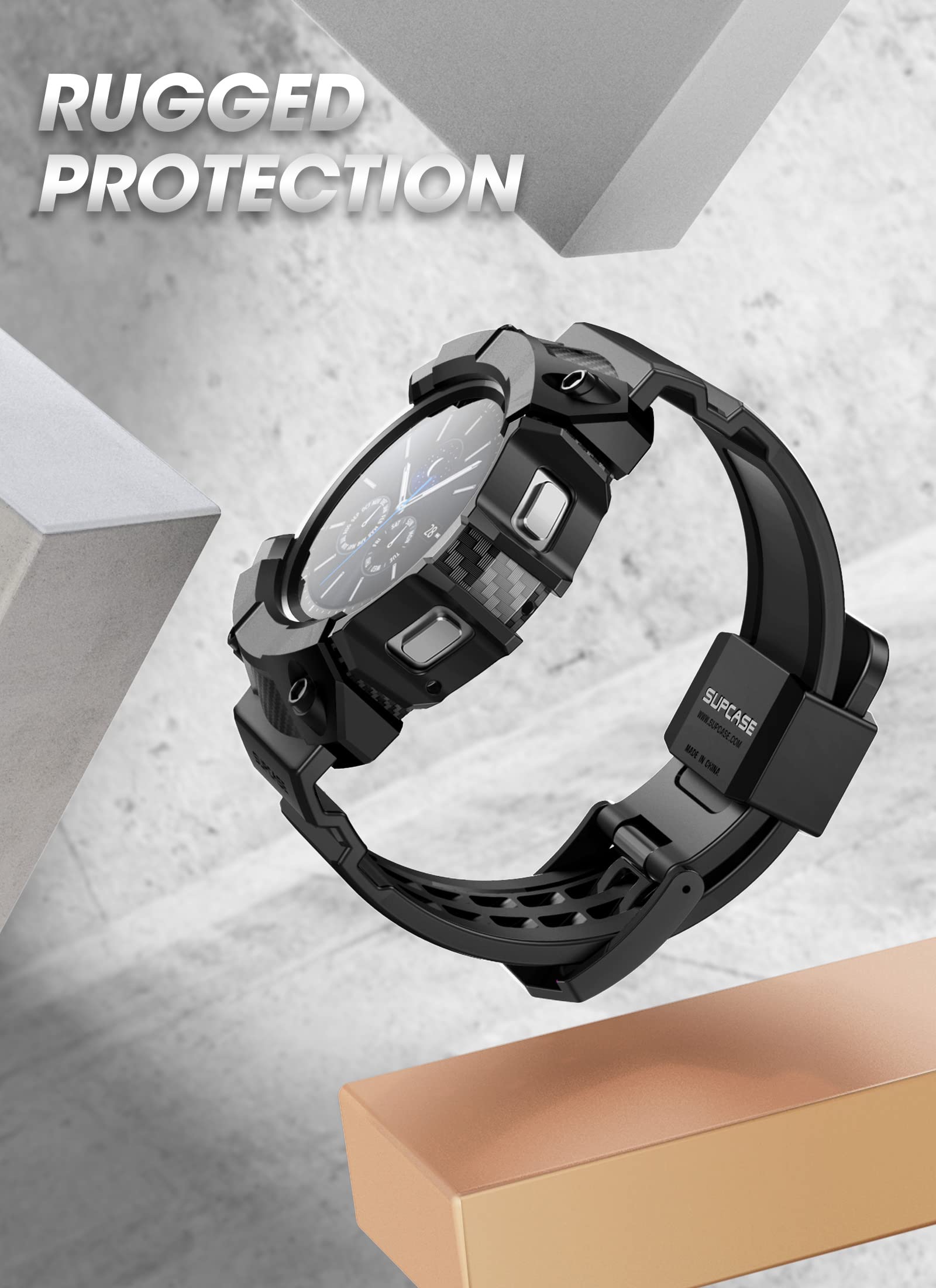 Foto 3 pulgar | Funda Supcase Unicorn Beetle Pro para Galaxy Watch 4 Classic 42 mm - Venta Internacional