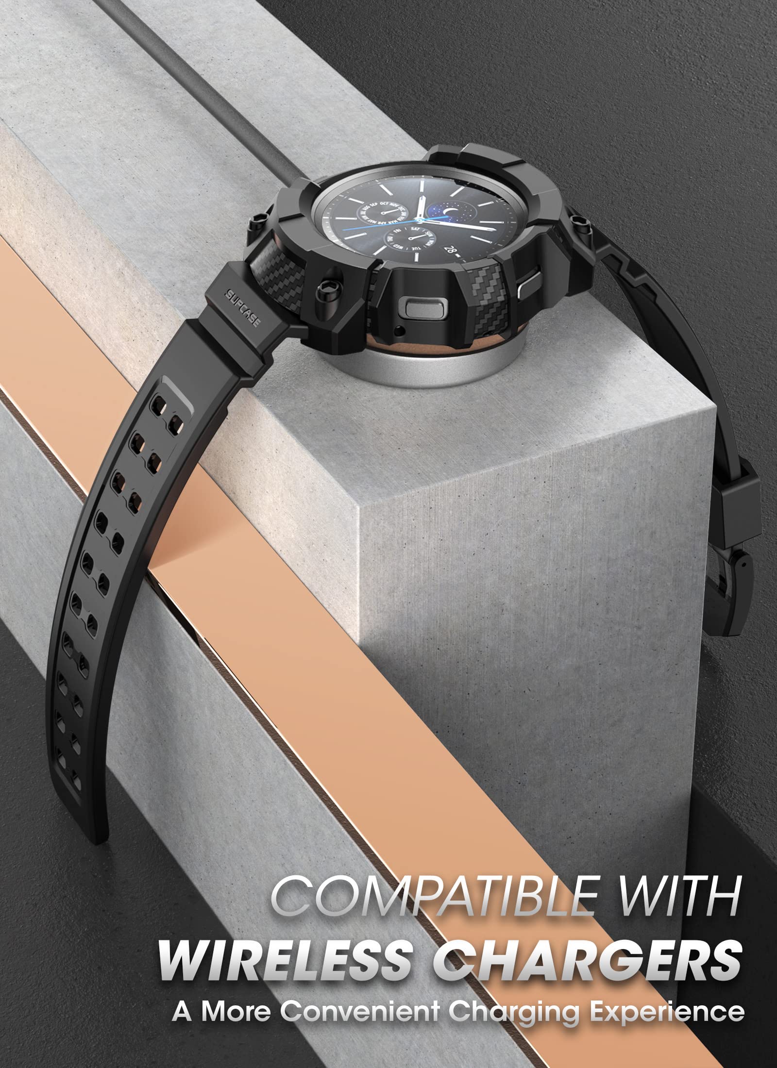 Foto 4 pulgar | Funda Supcase Unicorn Beetle Pro para Galaxy Watch 4 Classic 42 mm - Venta Internacional