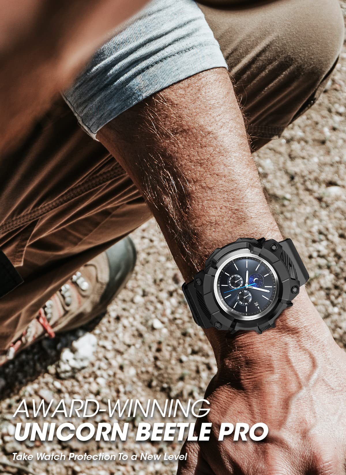 Foto 6 | Funda Supcase Unicorn Beetle Pro para Galaxy Watch 4 Classic 42 mm - Venta Internacional