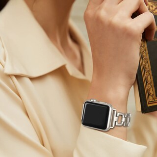 Foto 4 | Correa de Reloj Oulucci Compatible con Apple 45 mm 44 mm y 42 mm - Venta Internacional