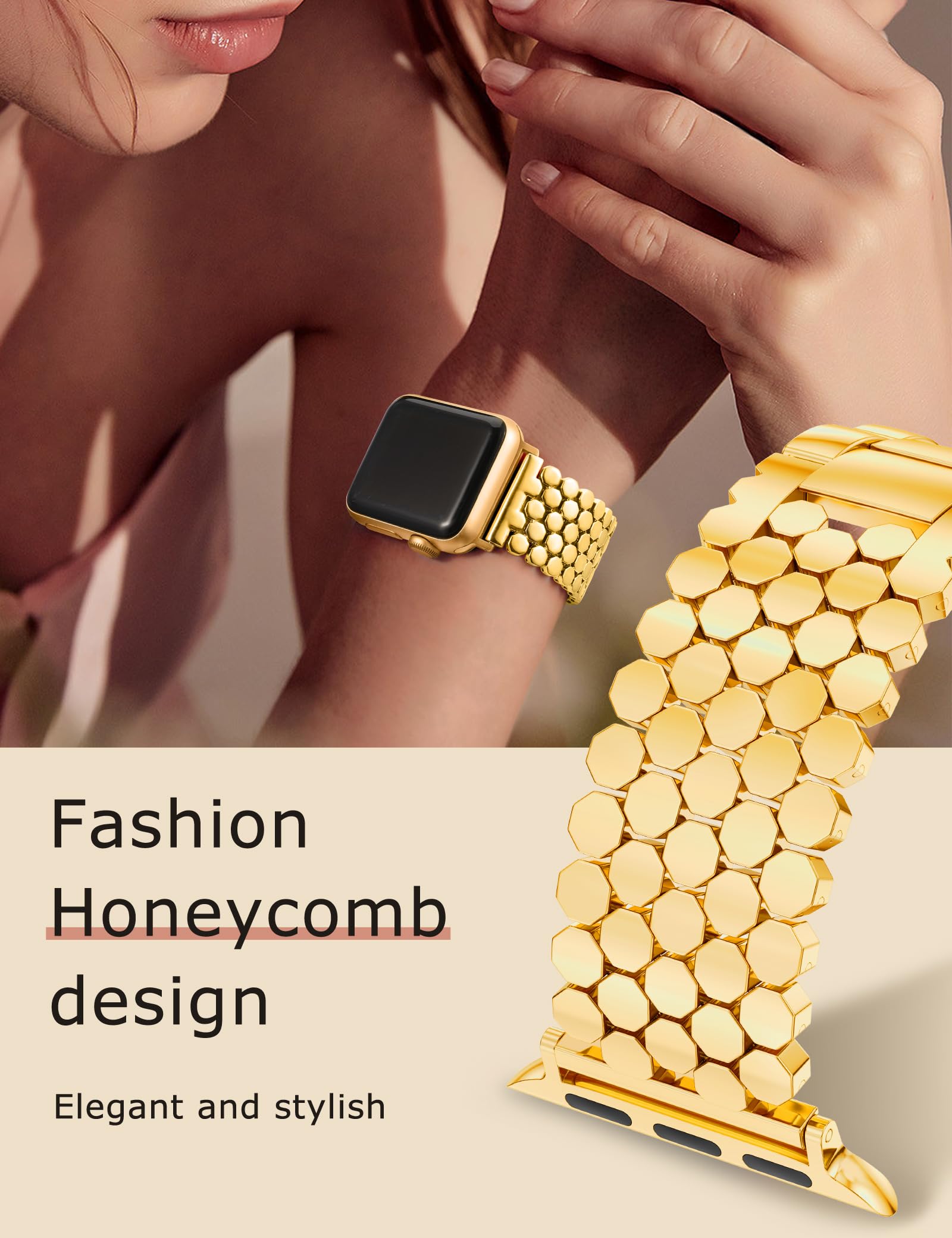 Foto 6 pulgar | Correa Minyee para Apple Watch - Venta Internacional