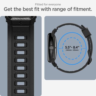 Foto 5 | Correa de Reloj Spigen Rugged Band para Google Pixel Watch 3 de 45 mm - Venta Internacional
