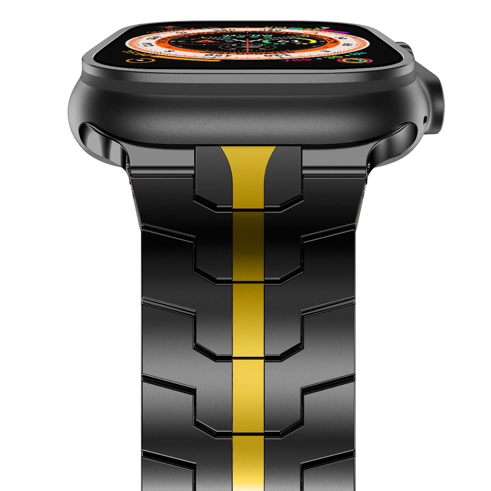 Foto 3 pulgar | Correa de Reloj Chanchy Acero Inoxidable para Apple Watch 49 mm - Venta Internacional