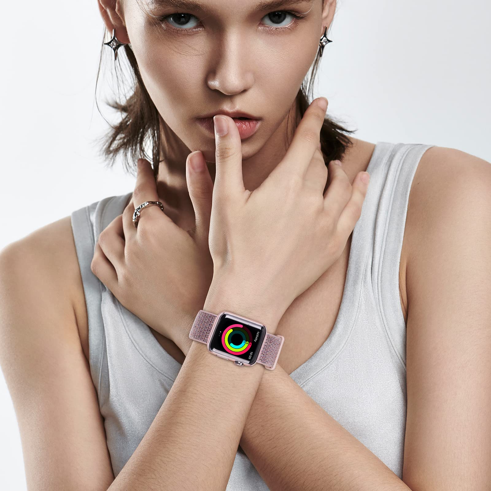 Foto 3 | Correa de Reloj Gz Gzhisy Sport Loop Paquete de 15 Unidades 42 mm Serie 3 - Venta Internacional