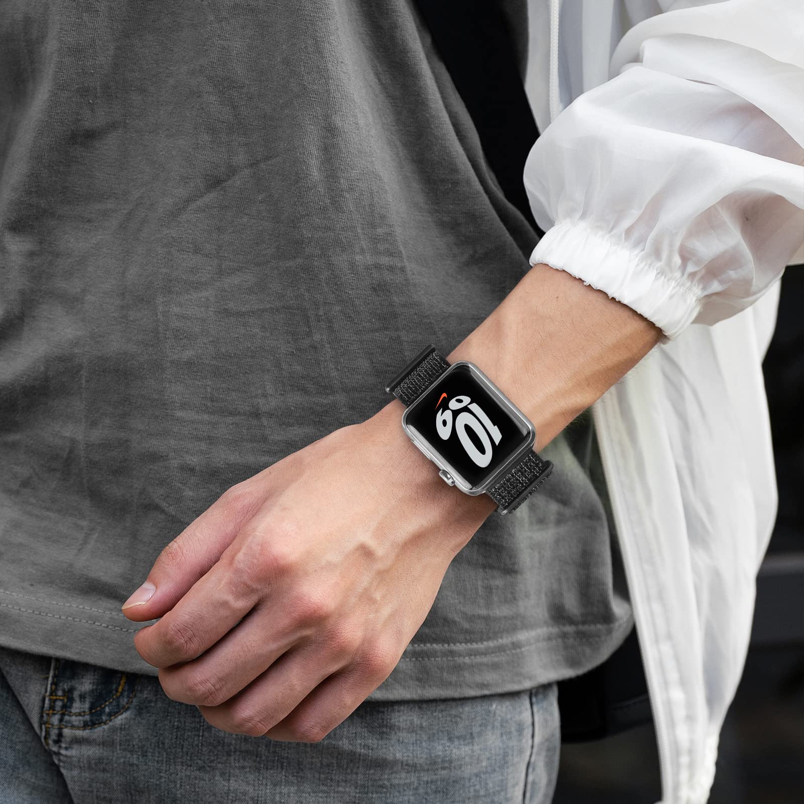 Foto 4 | Correa de Reloj Gz Gzhisy Sport Loop Paquete de 15 Unidades 42 mm Serie 3 - Venta Internacional