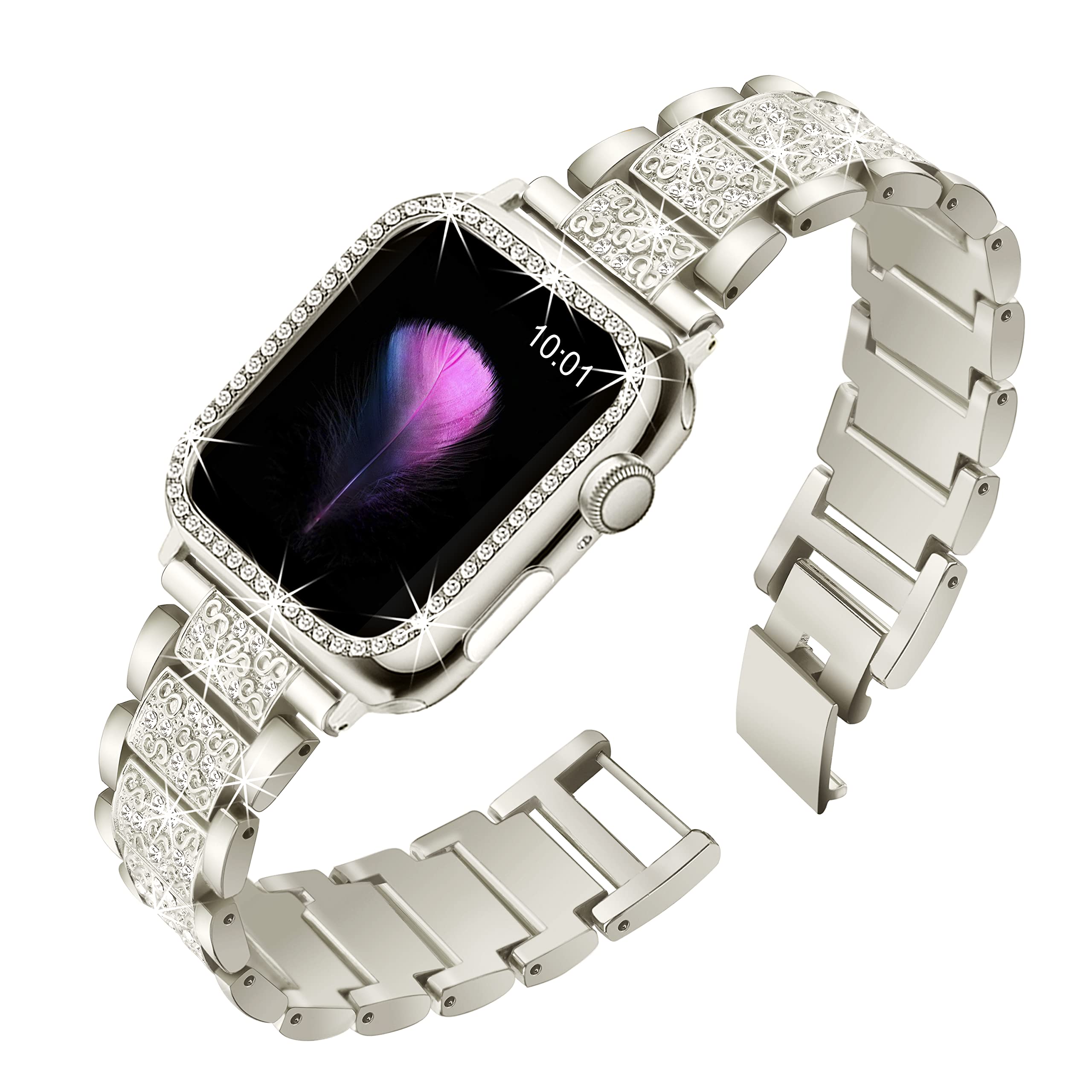 Foto 4 pulgar | Correa con Funda Mesime para Apple Watch-Venta Internacional