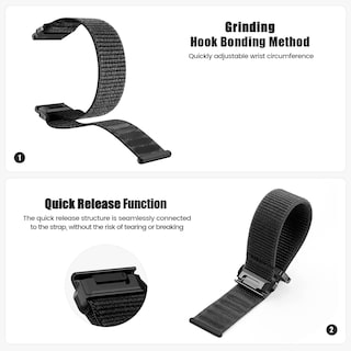 Foto 4 | Correa Cuzow Compatible con Garmin Fenix 8-Venta Internacional