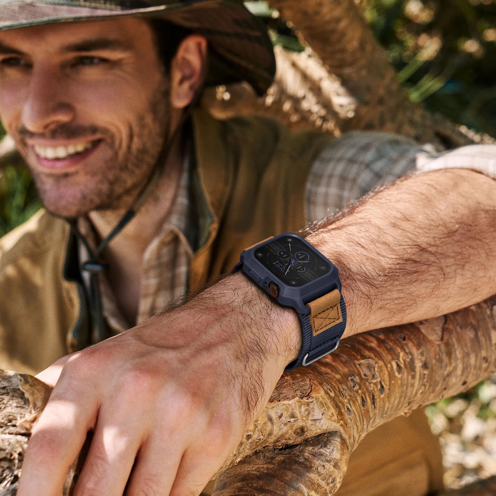 Foto 7 pulgar | Correa de Reloj Sunfwr Compatible con Apple Watch de 44 mm y 45 mm - Venta Internacional