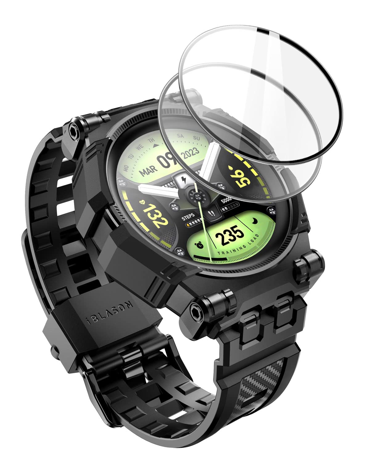 Funda Watch Band + I-blason para Samsung Galaxy Watch 5 Pro - Venta Internacional