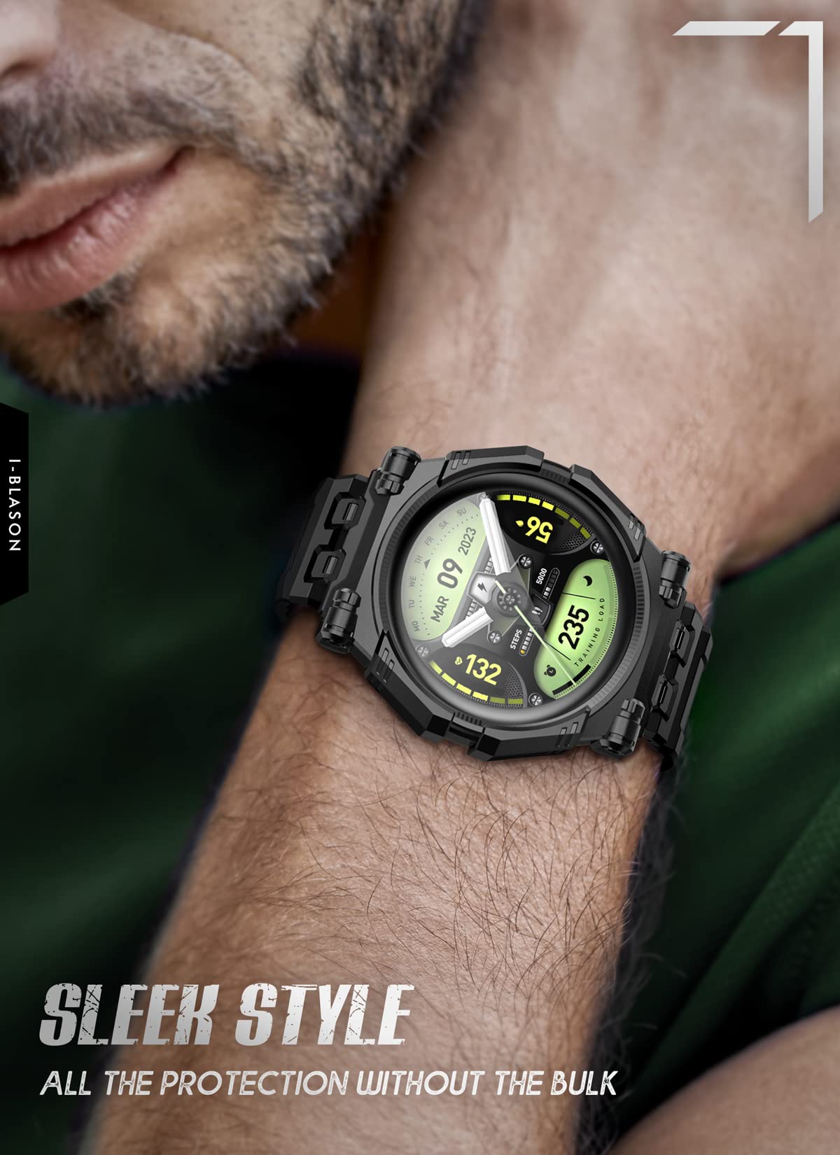 Foto 7 pulgar | Funda Watch Band + I-blason para Samsung Galaxy Watch 5 Pro - Venta Internacional
