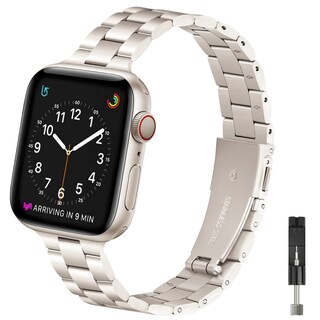 Foto 1 | Correa de Reloj Omiu Thin Acero Inoxidable Apple 38/49 mm - Venta Internacional
