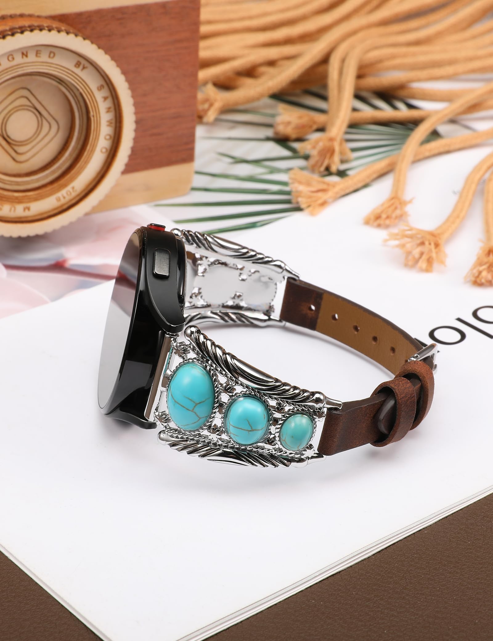 Foto 4 pulgar | Pulseras De Reloj Compatibles Con Minyee Para Samsung Galaxy De 40 Mm Y 44 Mm - Venta Internacional.
