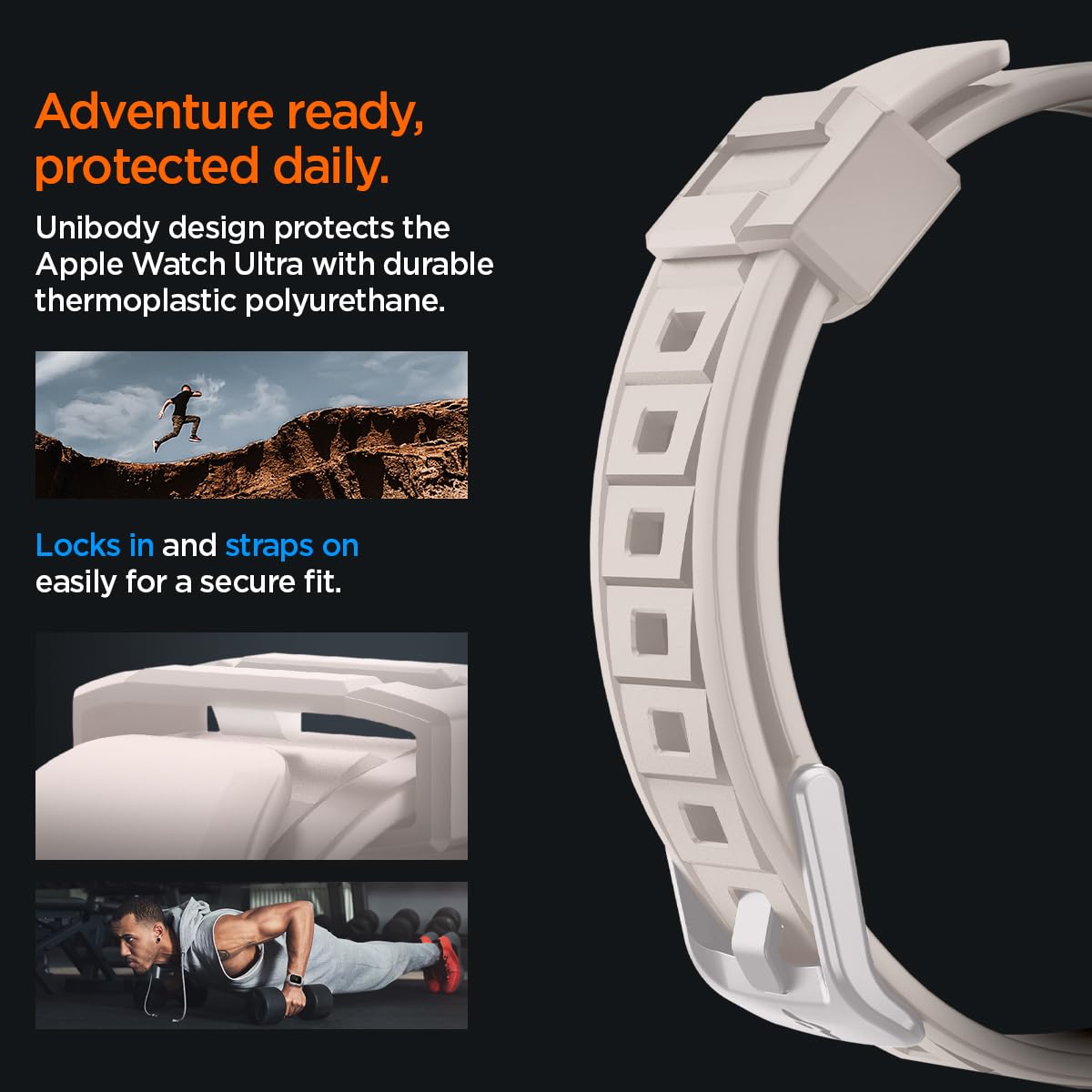 Foto 7 pulgar | Funda con Correa para Apple Watch Ultra 2 - Venta Internacional