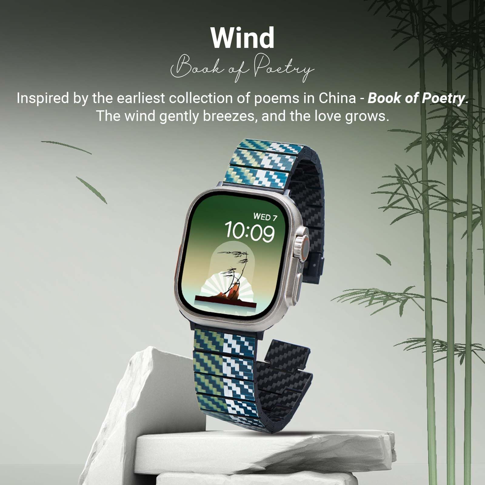 Foto 2 | Correa Pitaka Fibra de Carbono para Apple Watch - Venta Internacional