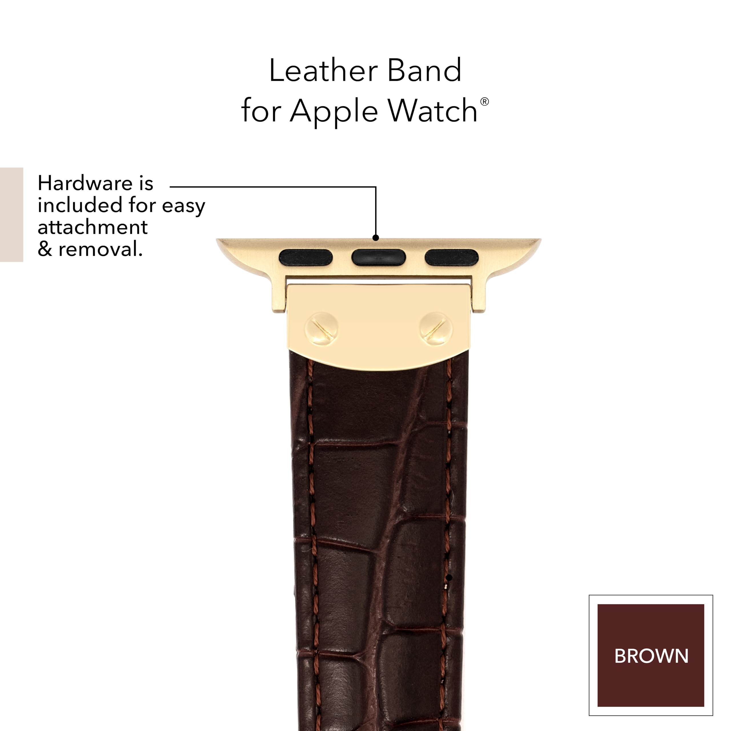Foto 3 | Correa de Piel Anne Klein para Apple Watch - Venta Internacional