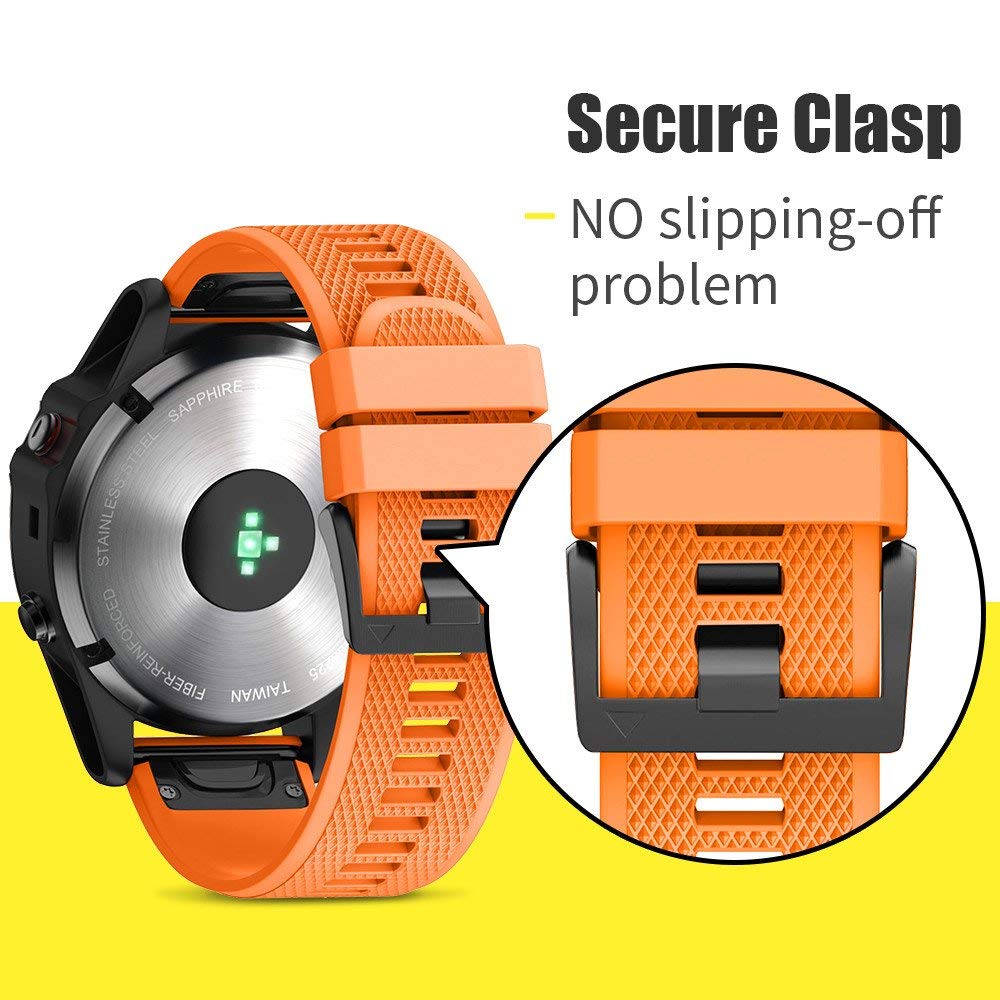 Foto 5 pulgar | Correa de Reloj Ancool para Fenix 7x/6x Pro/5x 26 mm  7 Piezas - Venta Internacional