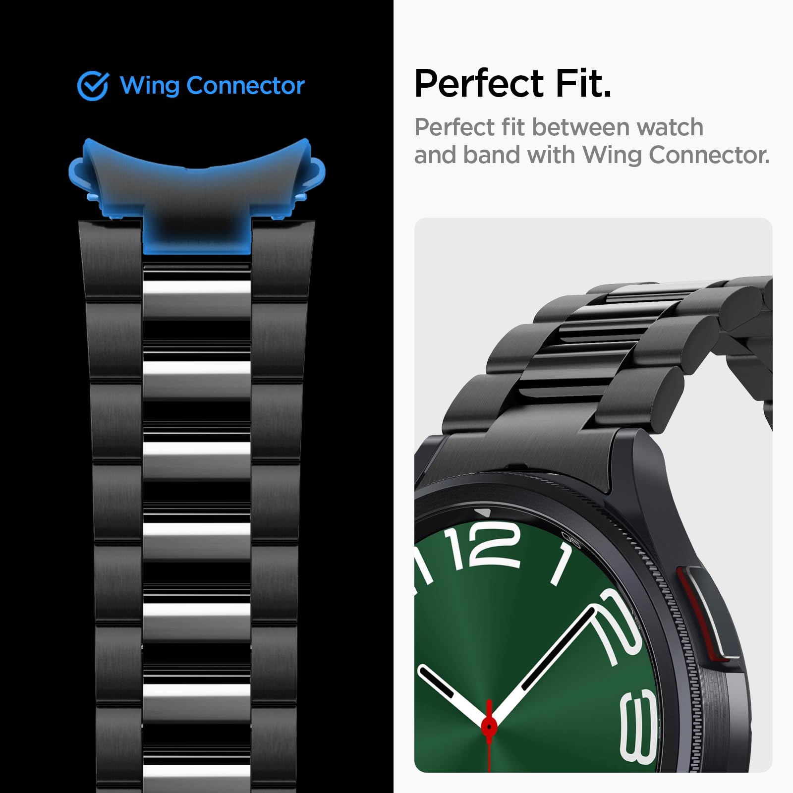 Foto 8 pulgar | Correa Spigen Modern Fit 316l para Samsung Galaxy Watch 6 Classic - Venta Internacional