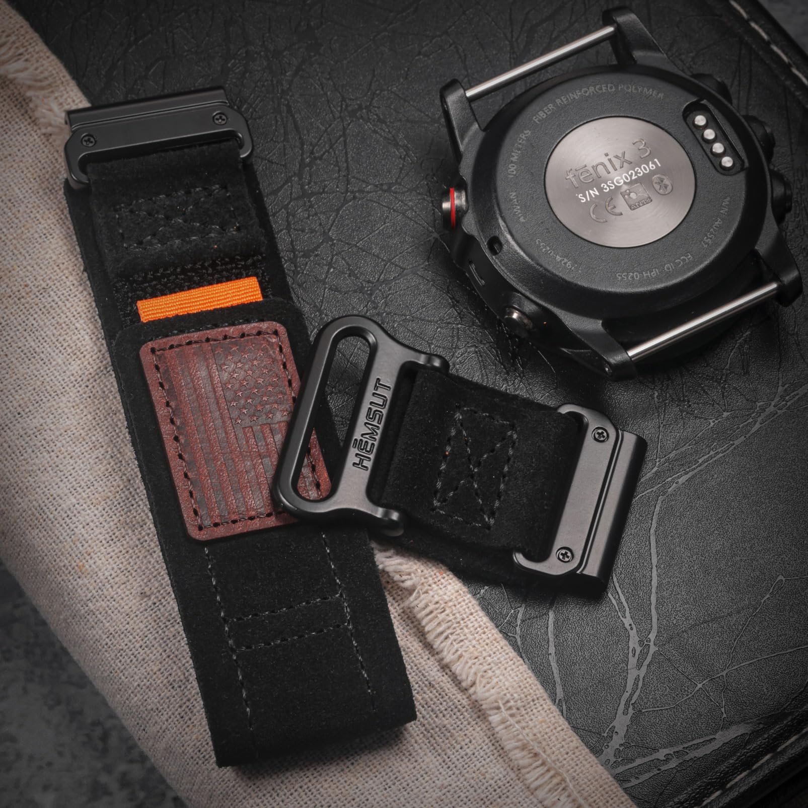 Foto 3 | Correa de Reloj Hemsut H para Fenix 5 - Venta Internacional