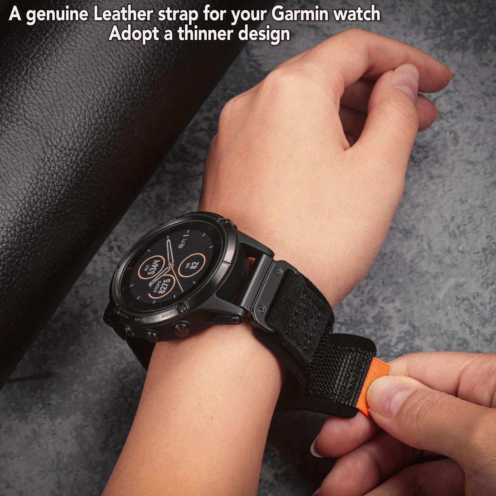 Foto 7 | Correa de Reloj Hemsut H para Fenix 5 - Venta Internacional