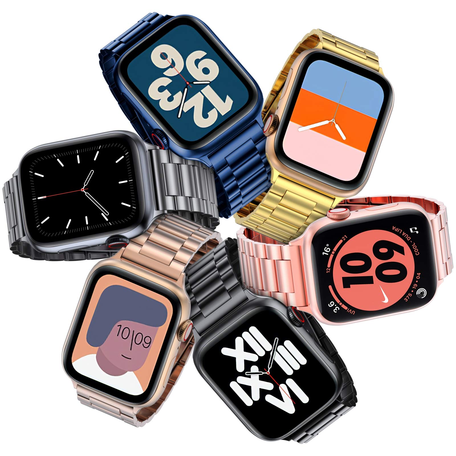 Foto 7 pulgar | Correa Epuly para Apple Watch-Venta Internacional