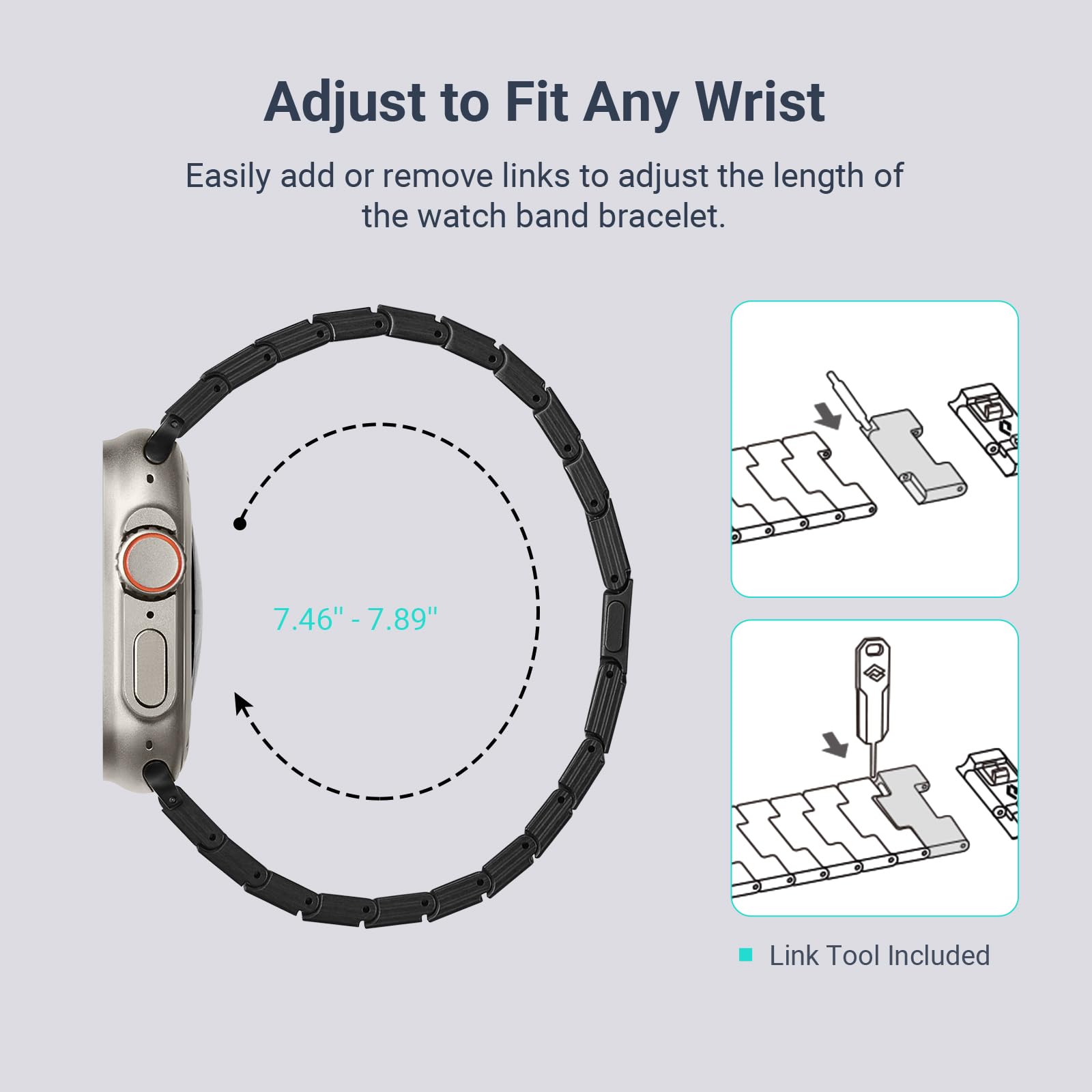 Foto 8 pulgar | Correa para Apple Watch Ultra - Venta Internacional
