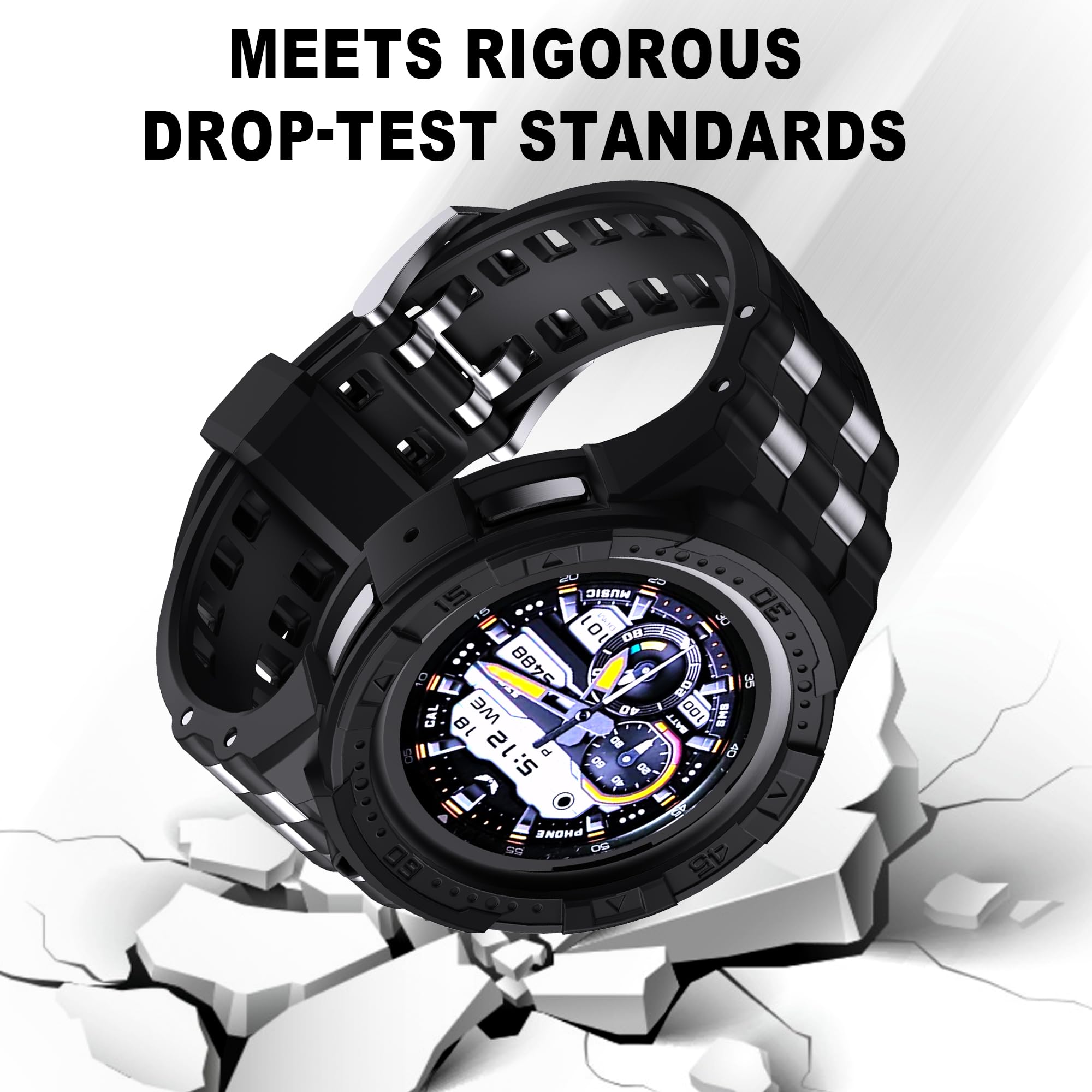 Foto 5 pulgar | Funda con Correa Deportiva T-engine para Samsung Galaxy Watch 5 Pro - Venta Internacional