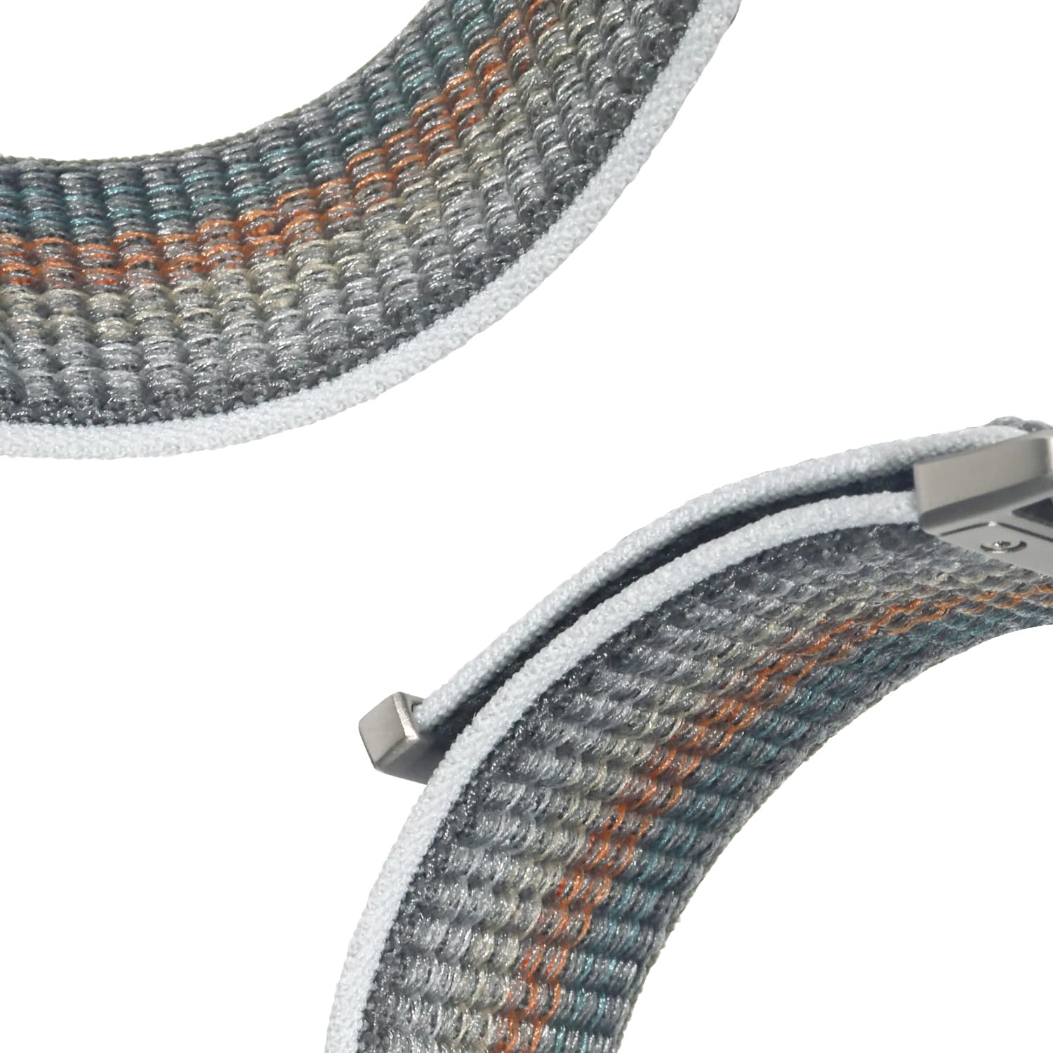 Foto 6 pulgar | Correa de Repuesto para Reloj Inteligente Amazfit 22 mm Nailon Gris - Venta Internacional