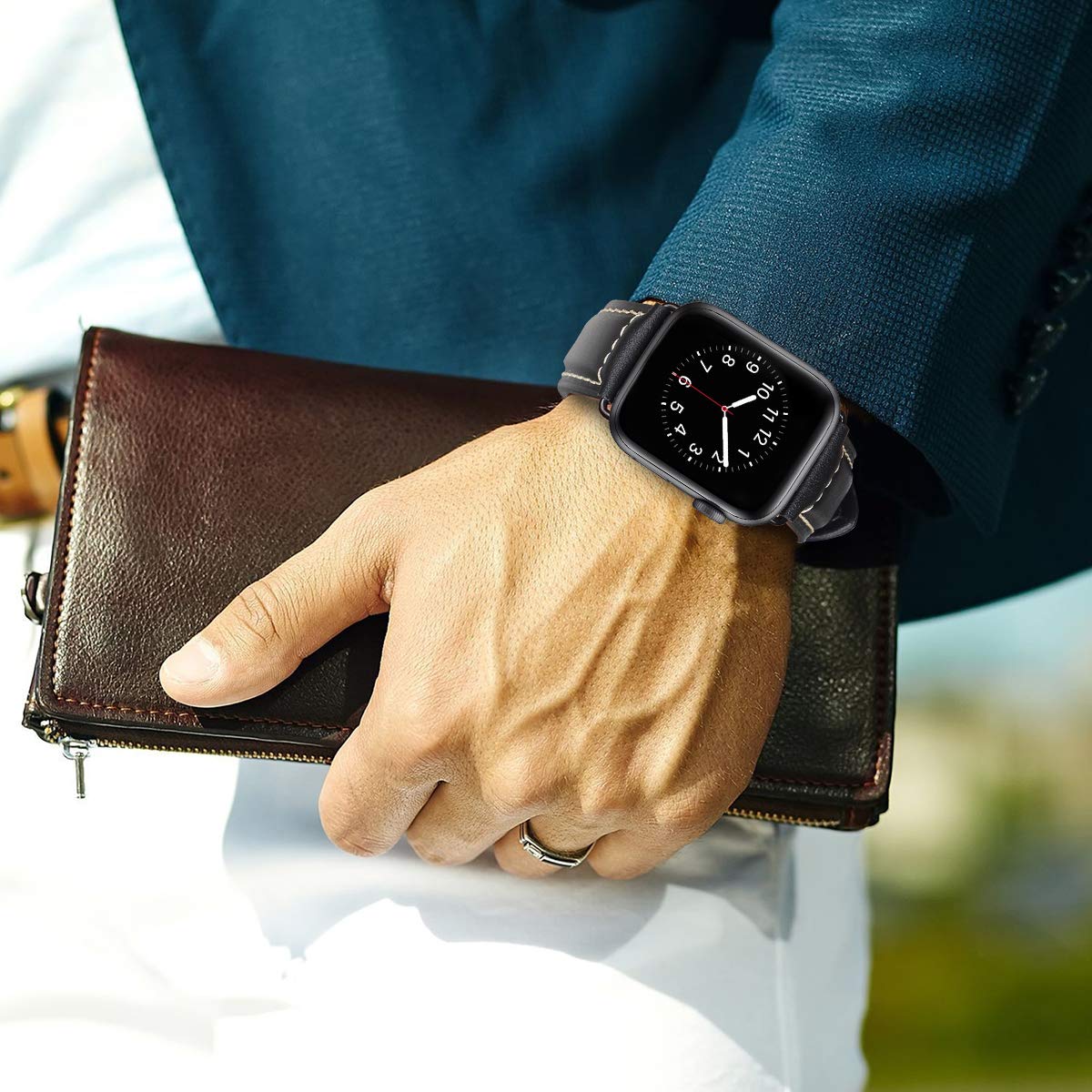 Foto 6 pulgar | Correa Huafiy Compatible con Iwatch-Venta Internacional