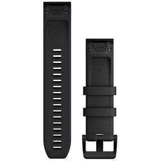 Foto 2 | Correa de Reloj Garmin Quickfit 22 Negra con Acero Inoxidable Negro - Venta Internacional