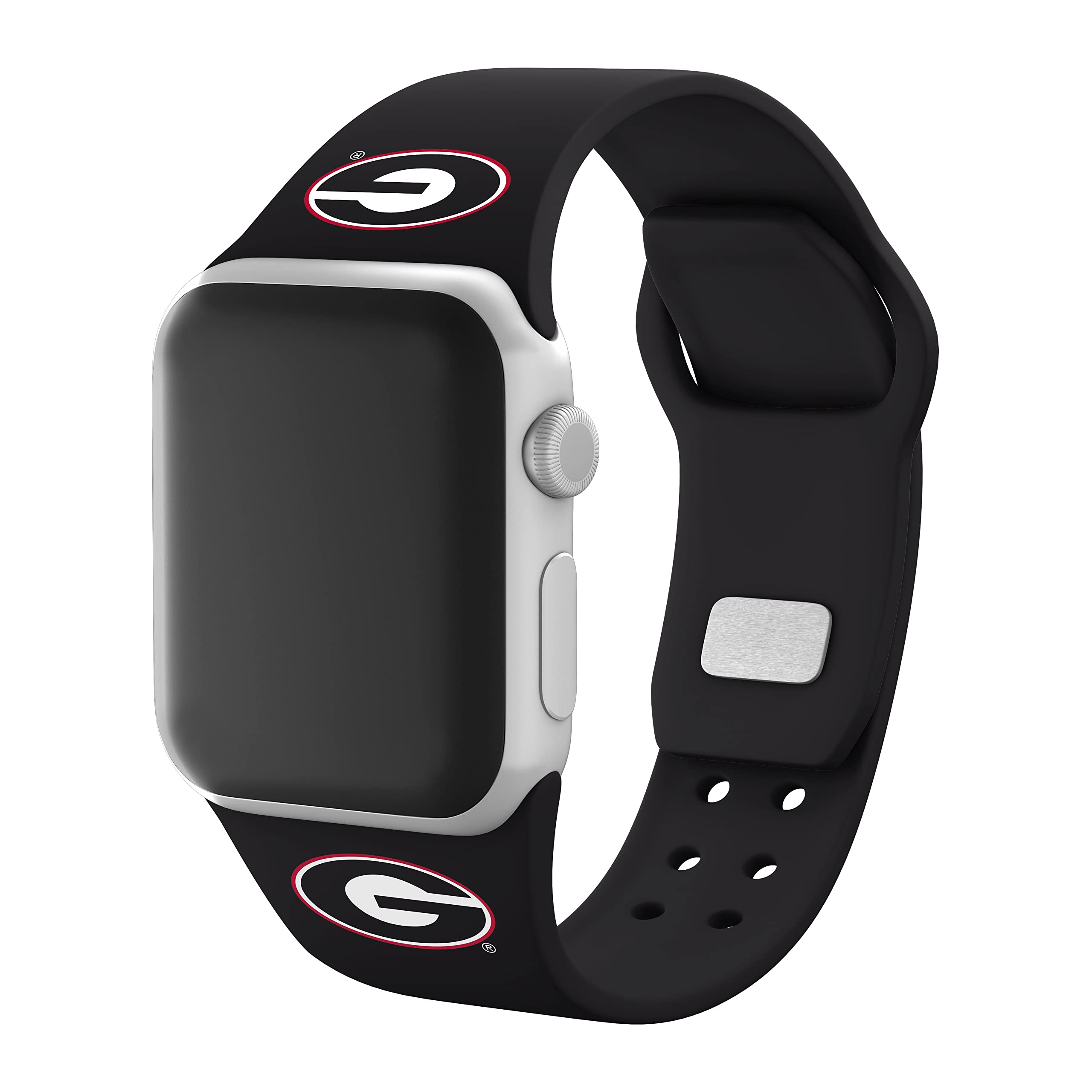 Foto 3 pulgar | Correa Deportiva de Silicona Affinity Bands Georgia Bulldogs para Apple Watch 42/44/45 mm - Venta Internacional