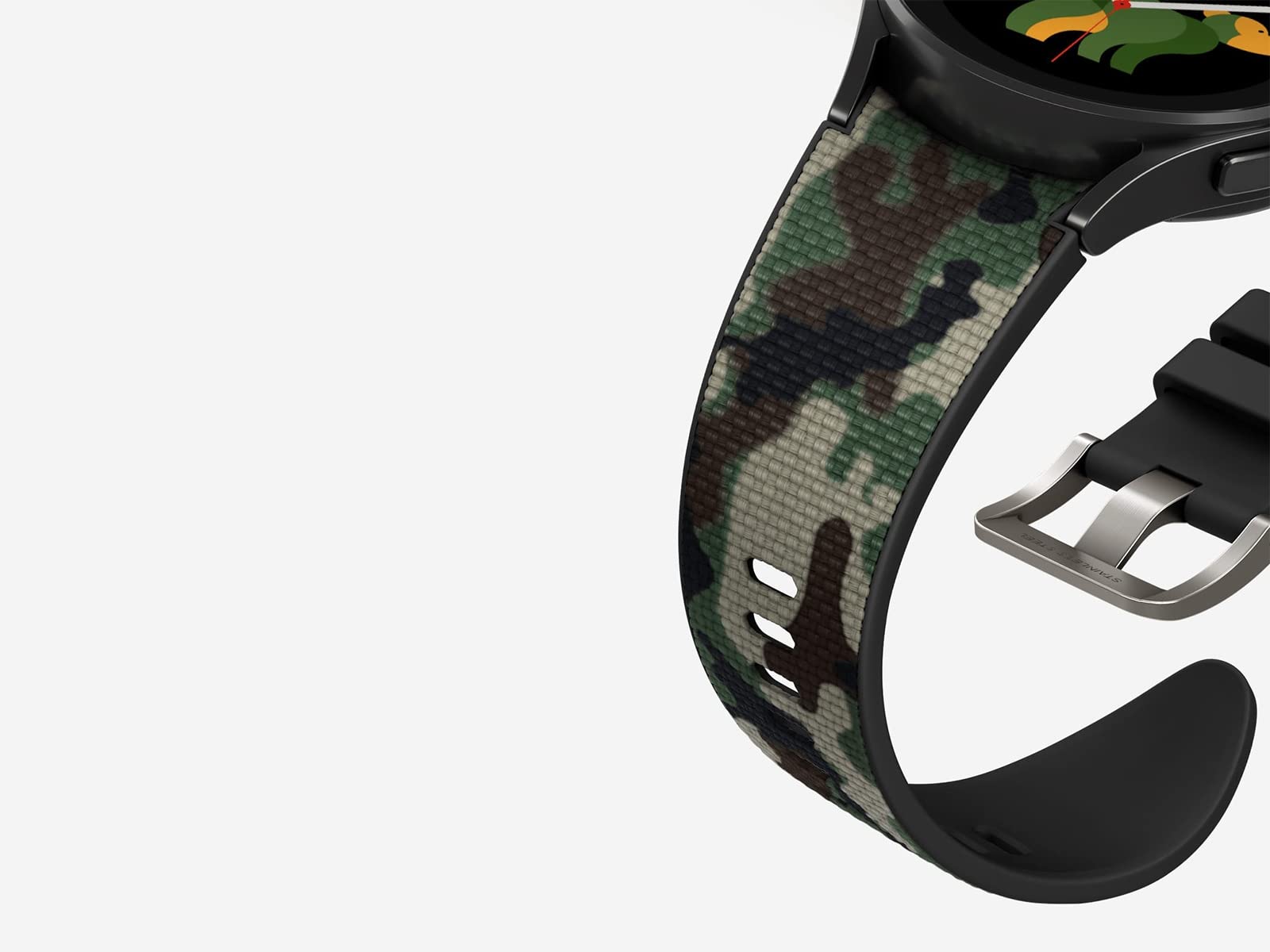 Foto 6 | Correa de Tela Híbrida Clásica para Reloj Inteligente Samsung Galaxy Watch4 - Venta Internacional