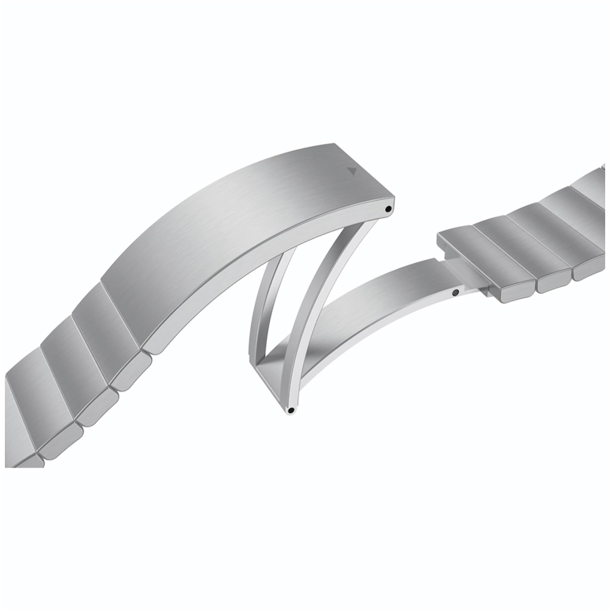 Foto 3 pulgar | Correa de Reloj Samsung Galaxy Watch4 Classic 46 mm Metálica Plateada - Venta Internacional