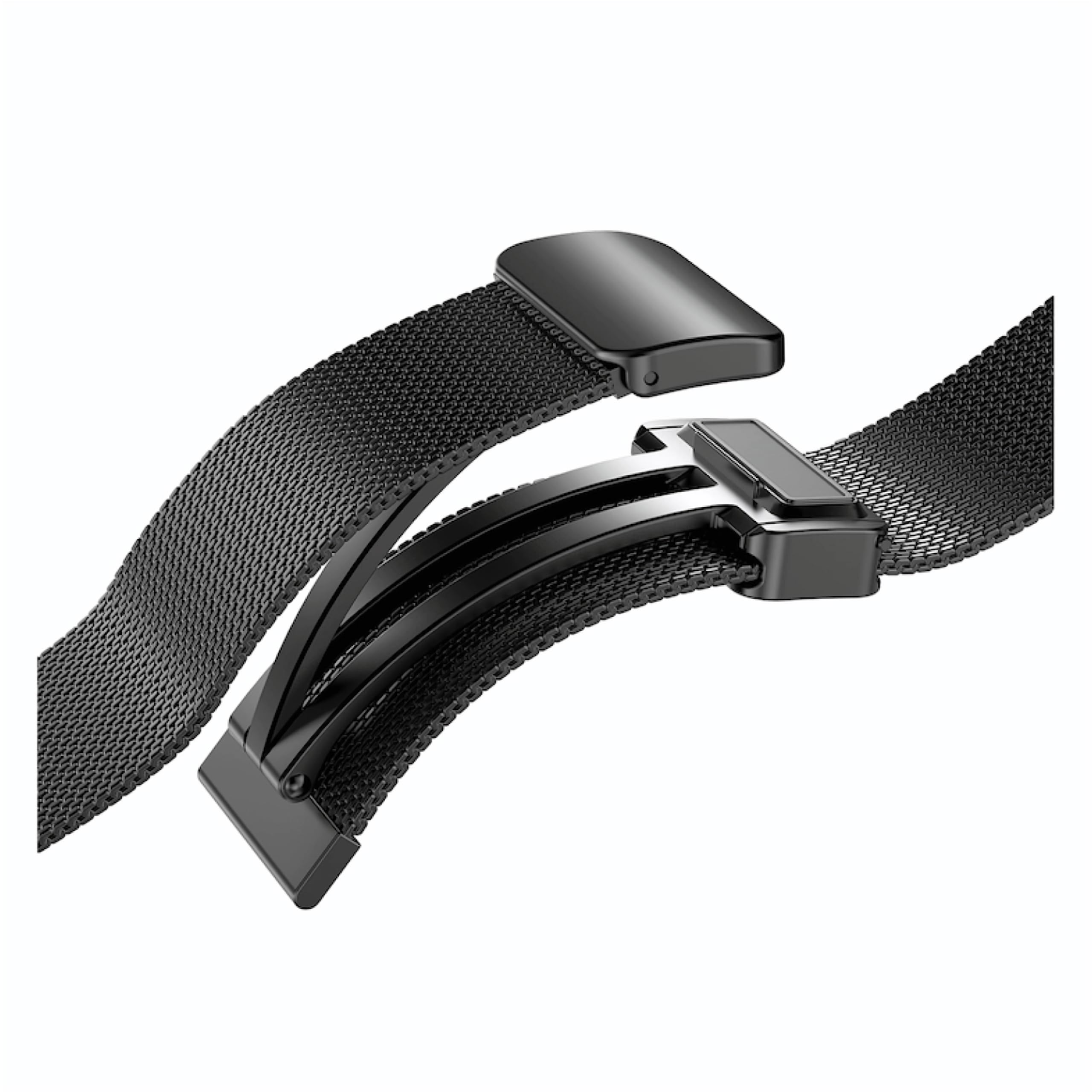 Foto 4 pulgar | Correa de Reloj Samsung Galaxy Milanese M/L 44 mm Negra - Venta Internacional