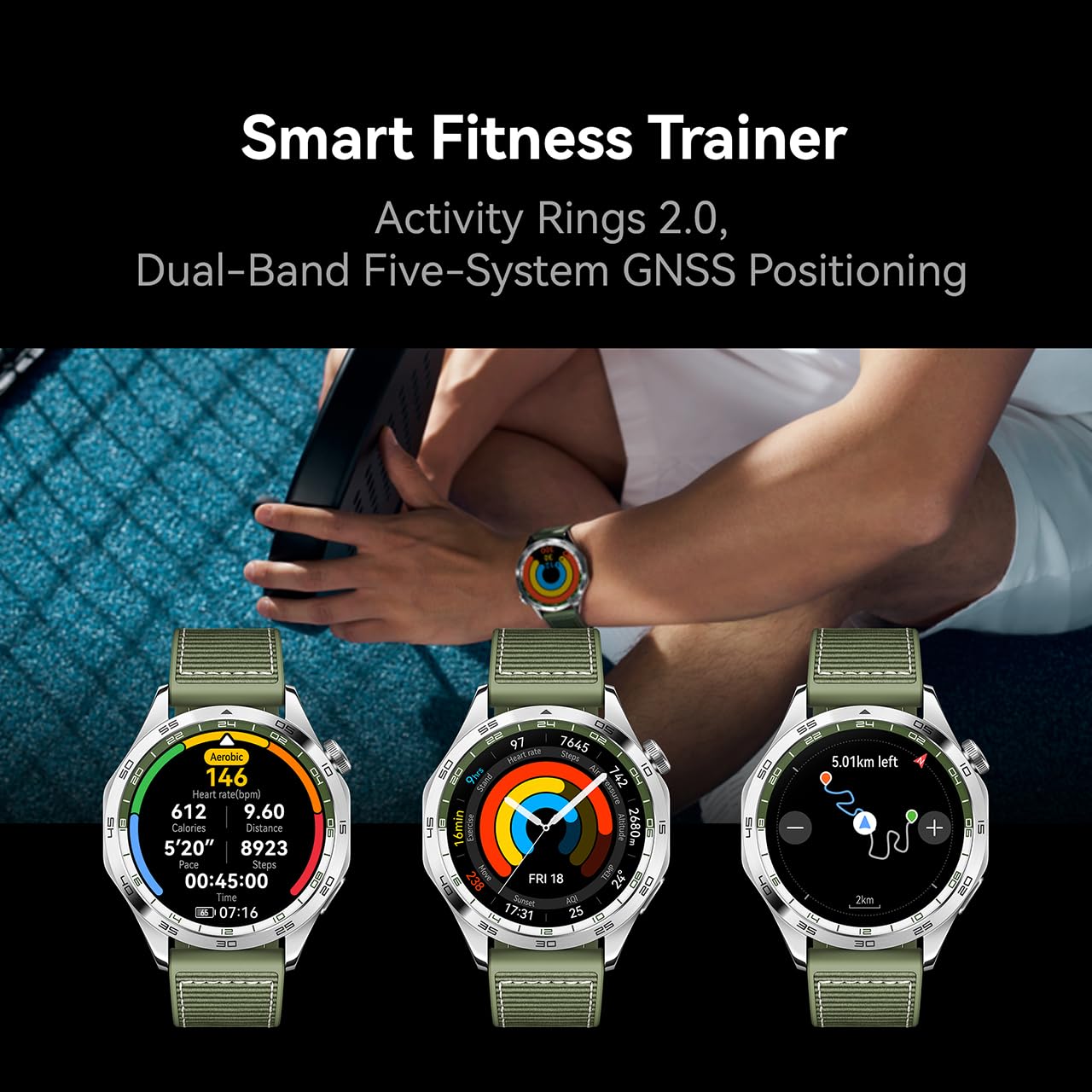 Foto 6 pulgar | Reloj Huawei Watch Gt 4 B19l Bluetooth 46 Mm Amoled Marrón - Venta Internacional