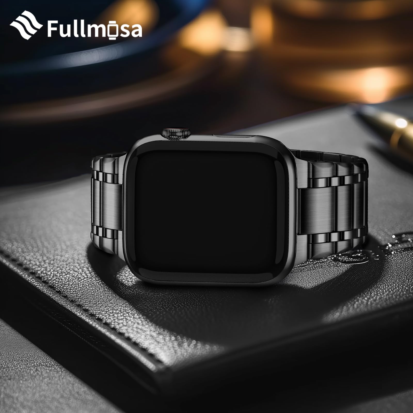 Foto 6 | Correa de Reloj Fullmosa de Acero Inoxidable Apple Watch 42 /44 mm - Venta Internacional
