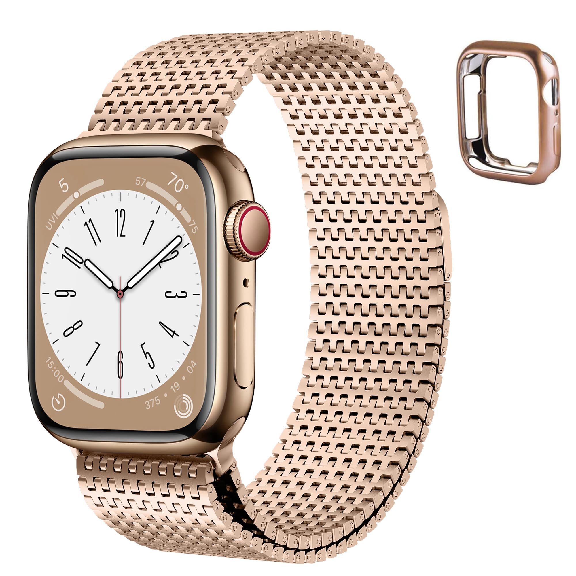 Foto 1 | Correa de Reloj Fullmosa Compatible con Apple de 41 /40 /38 mm Serie 9-1 - Venta Internacional