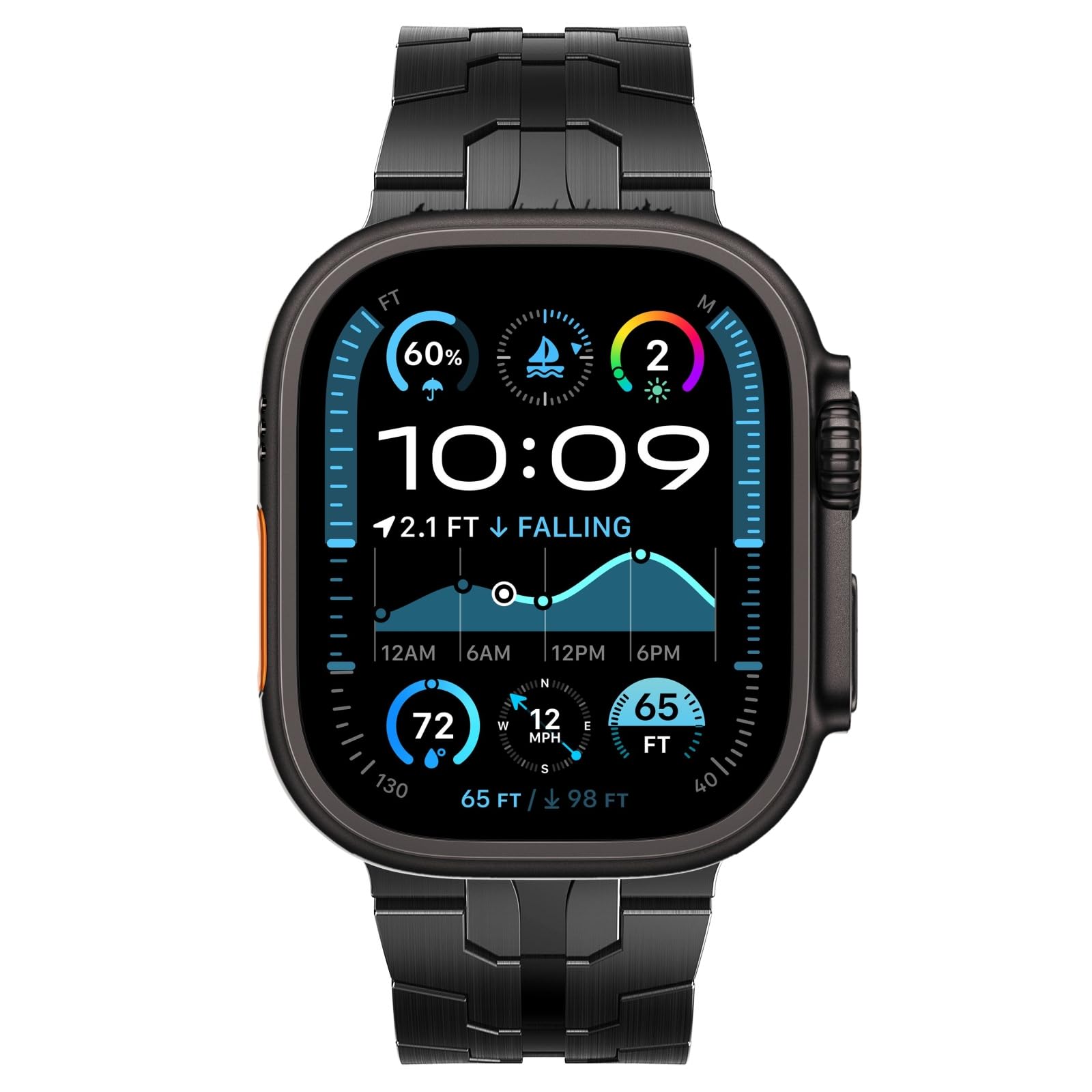 Foto 3 pulgar | Correa Newways de Titanio Grado 2 para Apple Watch  44/45/46/49 Mm - Venta Internacional
