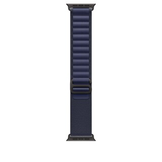 Foto 1 | Correa de Reloj Apple Alpine Loop Azul Marino con Titanio Negro de 49 mm - Venta Internacional
