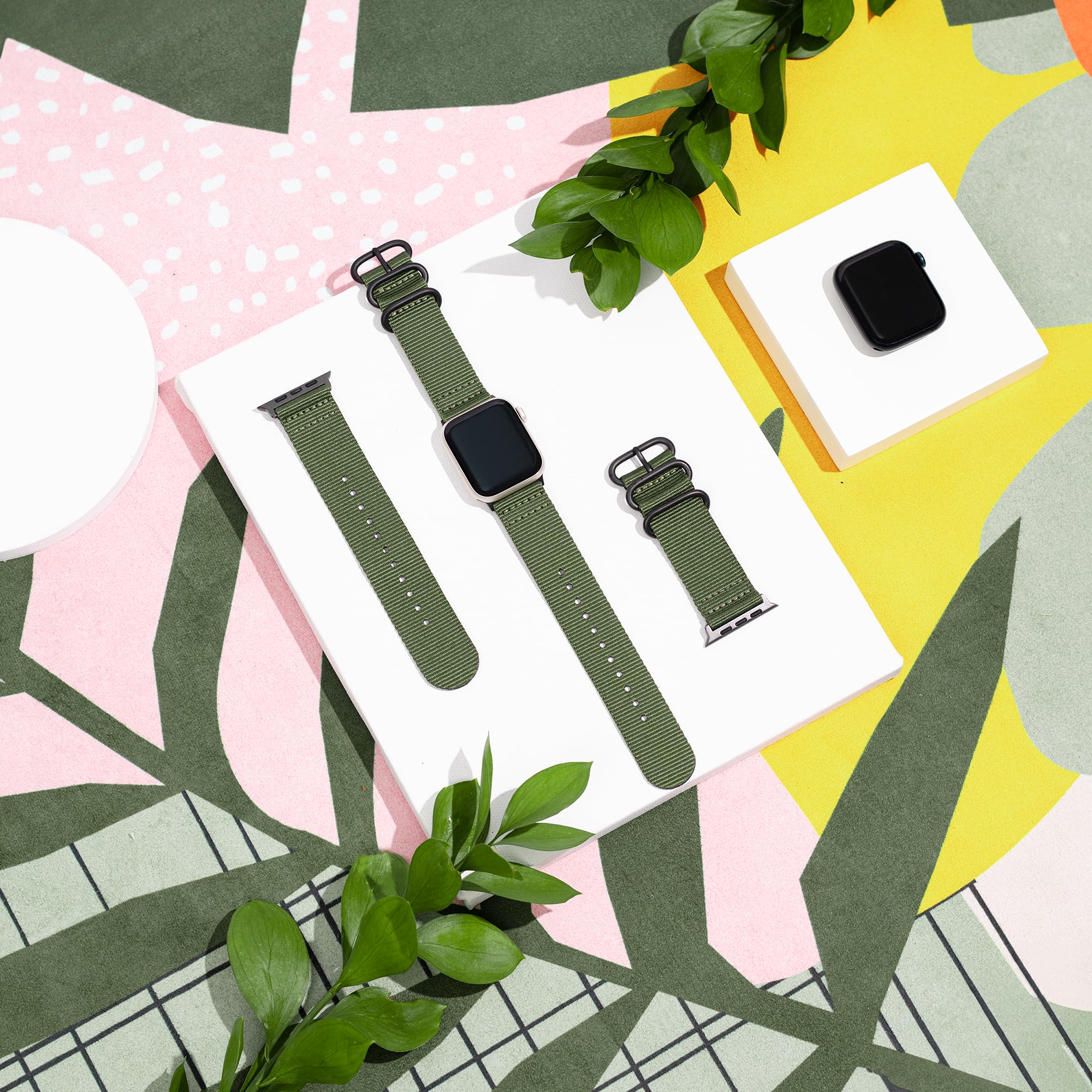 Foto 3 pulgar | Correa Carterjett para Apple Watch de 42 mm-Venta Internacional