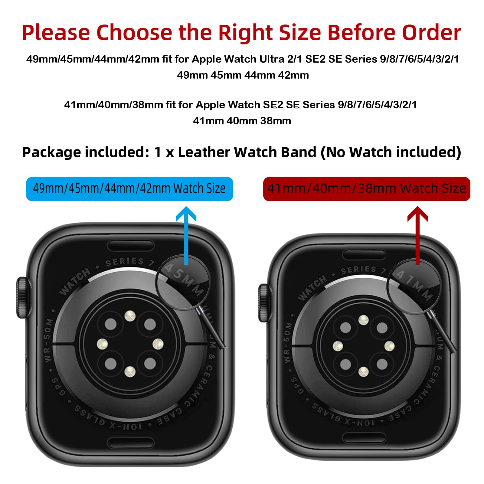 Foto 8 pulgar | Correa Café Ouheng para Apple Watch de 49 mm-Venta Internacional
