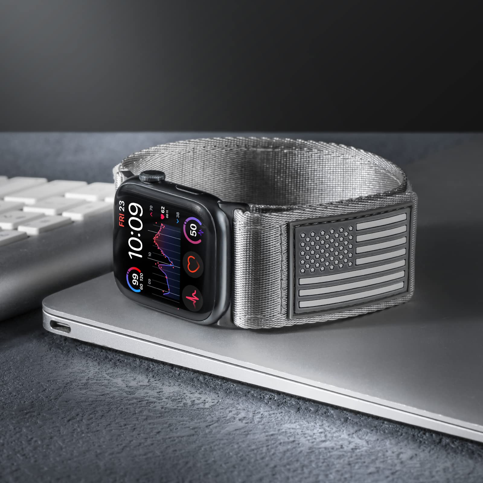 Foto 7 | Correa de Reloj Tefeca Fortitude Series para Apple Watch - Venta Internacional