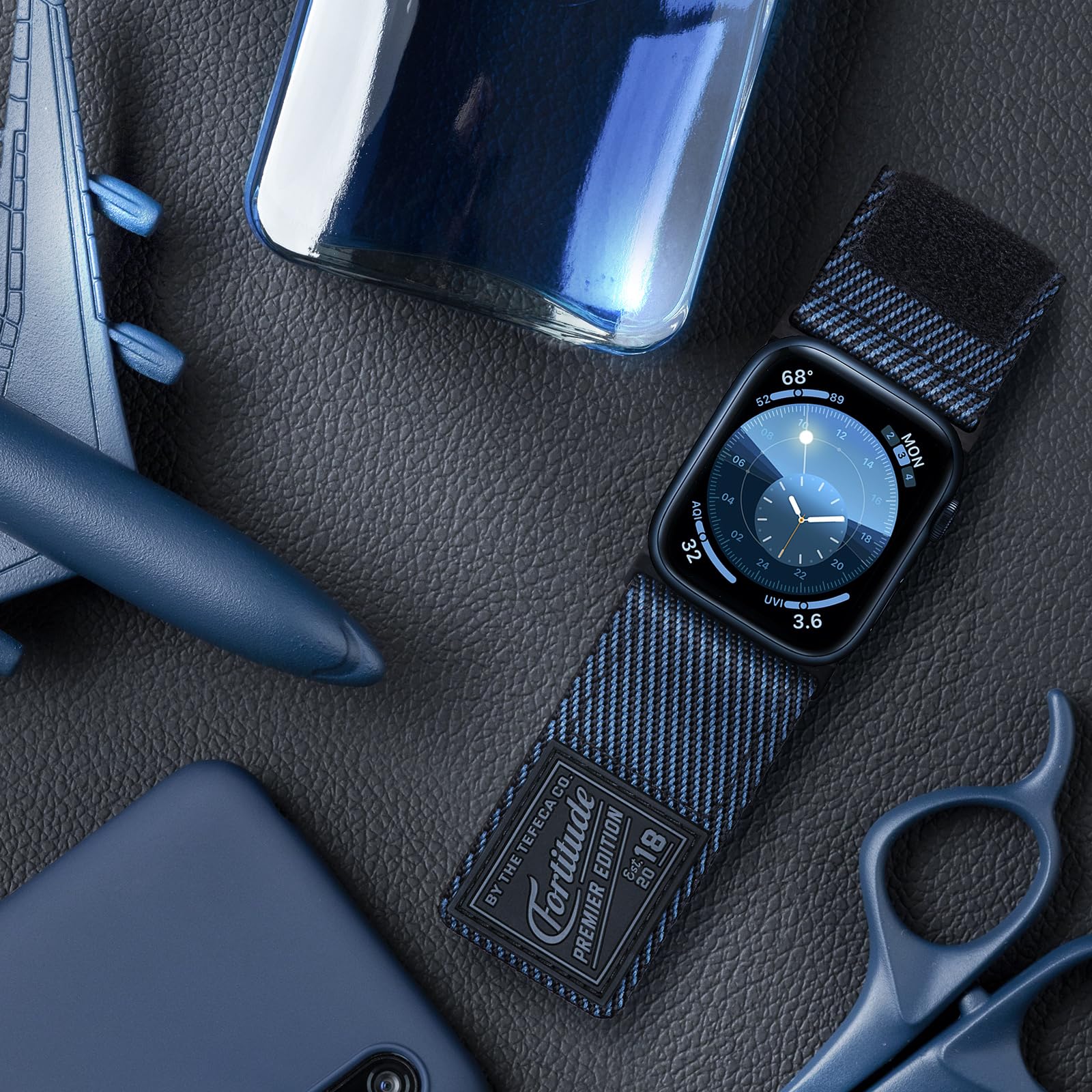 Foto 5 | Correa de Reloj Tefeca Fortitude Series Ultraancha para Apple Watch - Venta Internacional