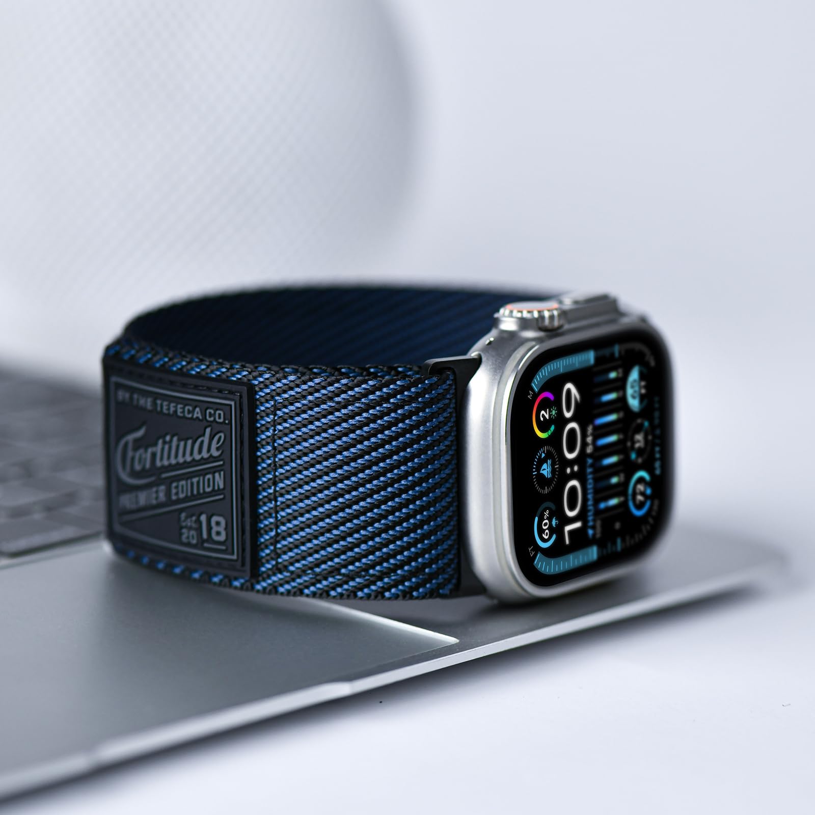 Foto 6 | Correa de Reloj Tefeca Fortitude Series Ultraancha para Apple Watch - Venta Internacional