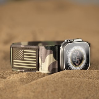 Foto 3 | Correa de Reloj Tefeca Fortitude Series con Bandera de EE. UU. para Apple Watch - Venta Internacional