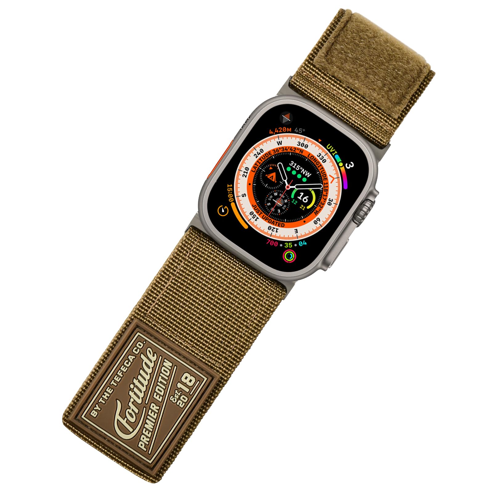 Foto 2 pulgar | Correa de Reloj Tefeca Fortitude Series Ultraancha para Apple Watch - Venta Internacional