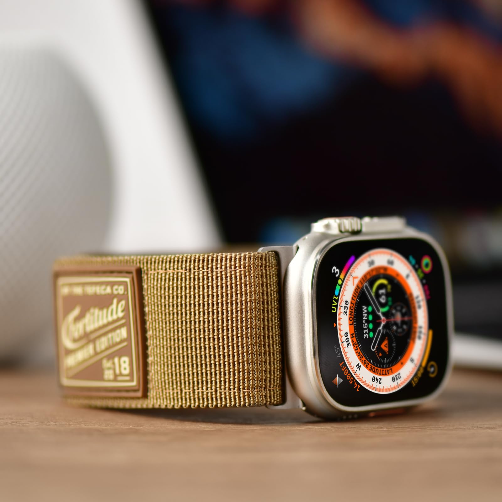 Foto 6 | Correa de Reloj Tefeca Fortitude Series Ultraancha para Apple Watch - Venta Internacional