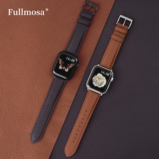 Foto 2 | Correa Fullmosa para Apple Watch Marrón-Venta Internacional